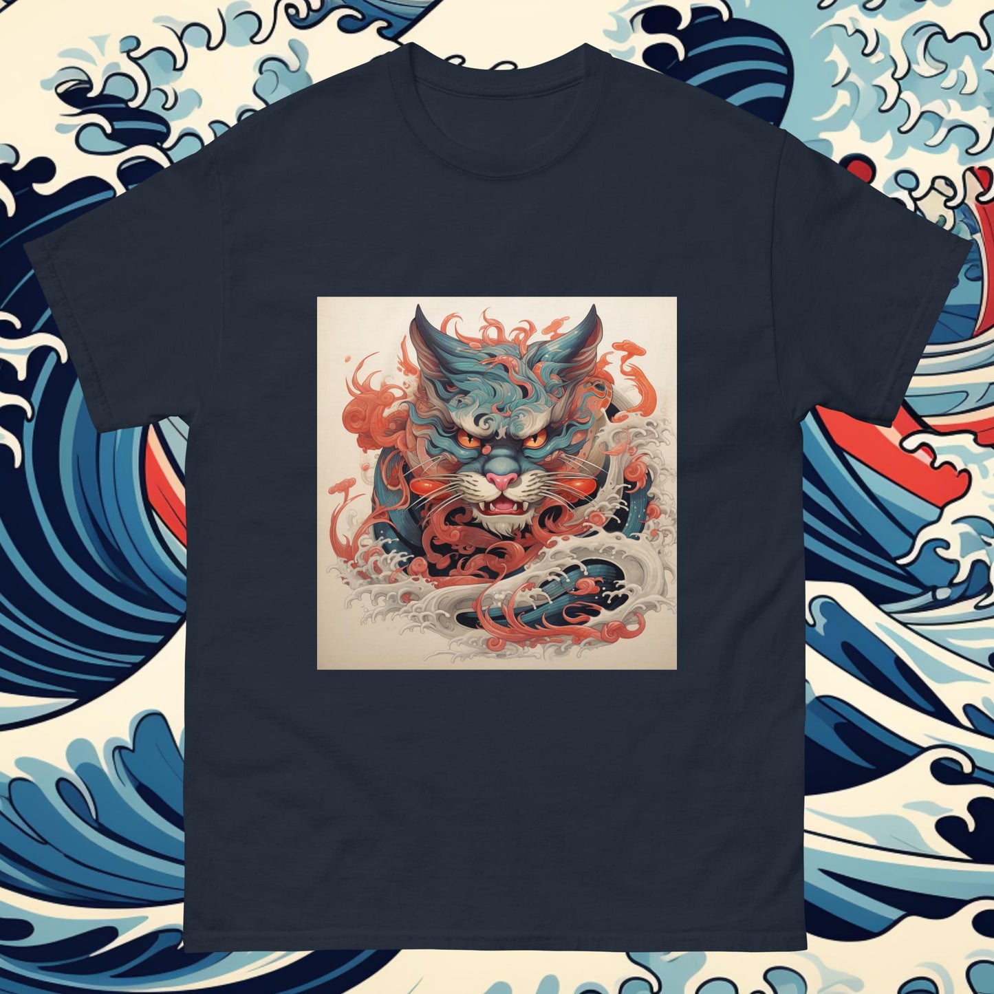 Dragon Cat T-Shirt classic tee